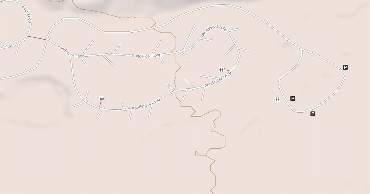 Map preview of PONDEROSA LOOP
