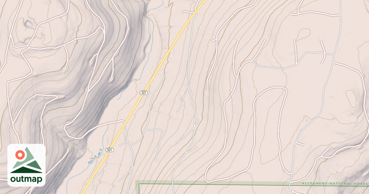 Map of BUMP RUN