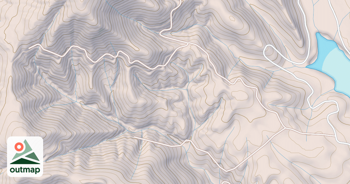 Map of COYOTE PEAK