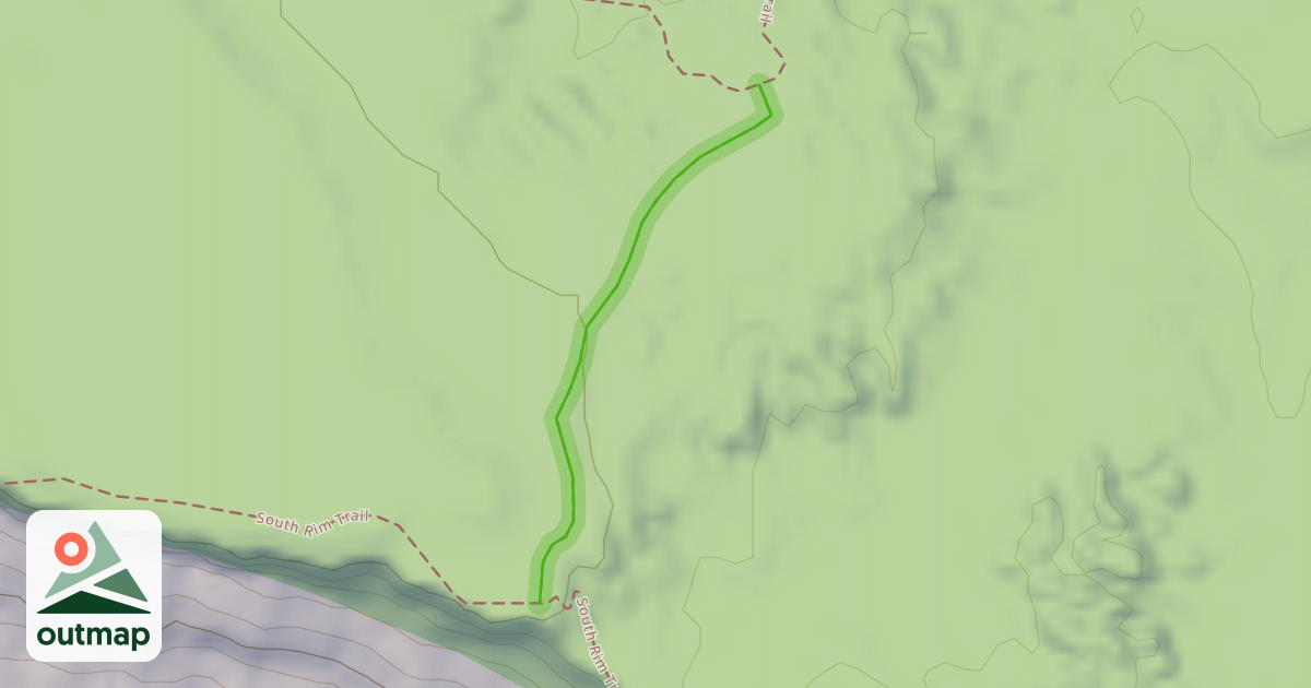 Map of Lemon Drop Trail