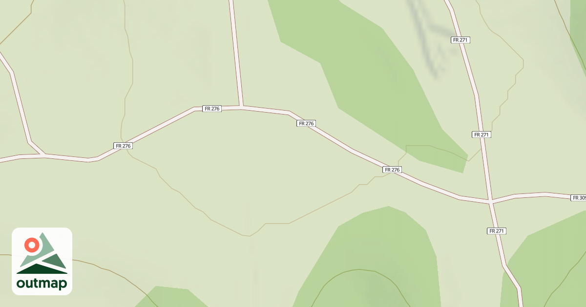 Map of USFS Motor Vehicle Use Map Roads {97400993-8F55-4EF6-B485-BCFC0DA767F2}
