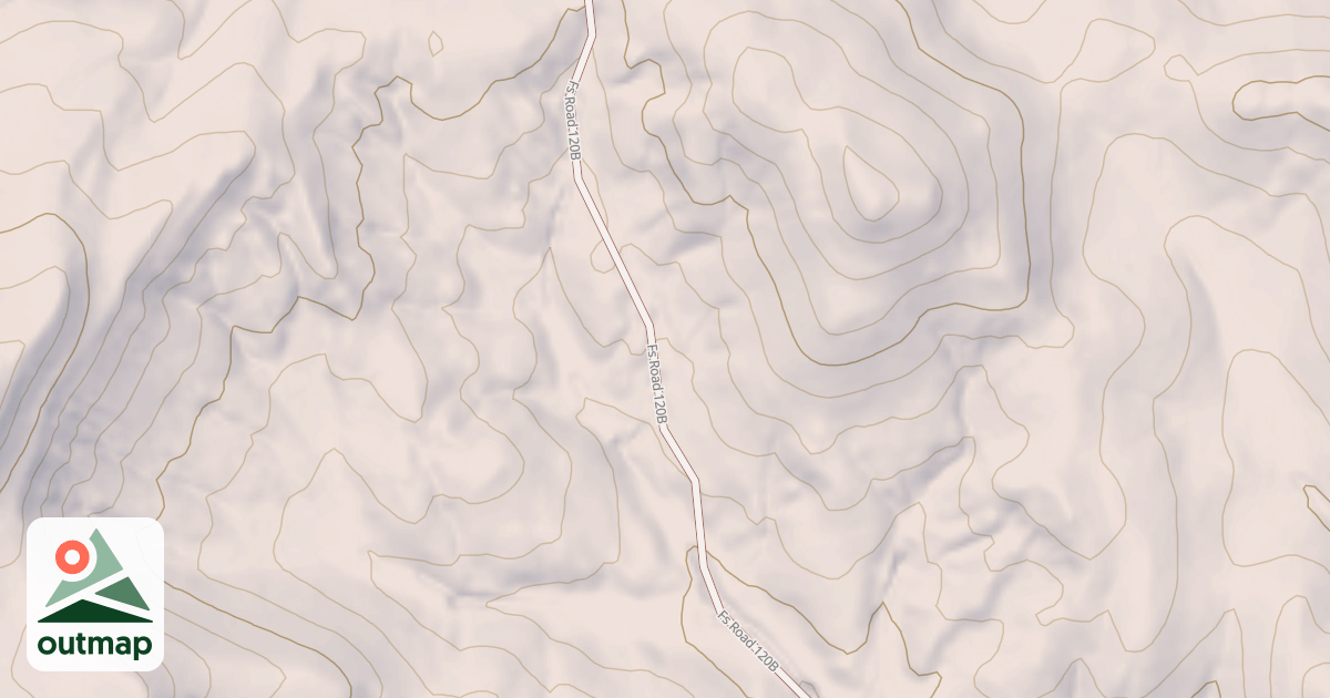 Map of USFS Motor Vehicle Use Map Roads {B659F47A-52A9-458F-86E4-E1C59A86E868}