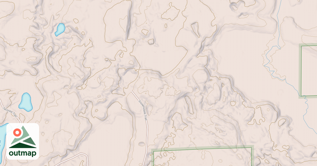 Map of GRAHAM SPUR K