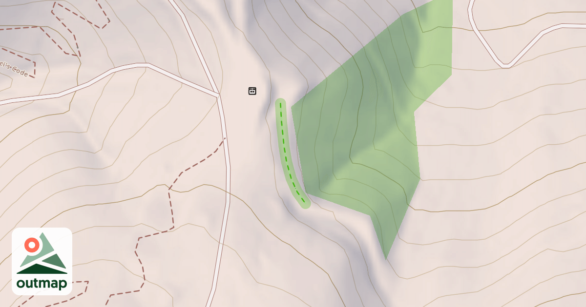 Map of Rakes Rider Gully Cut