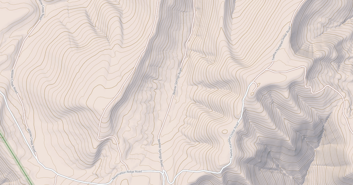 Map preview of BEAVER SPRINGS