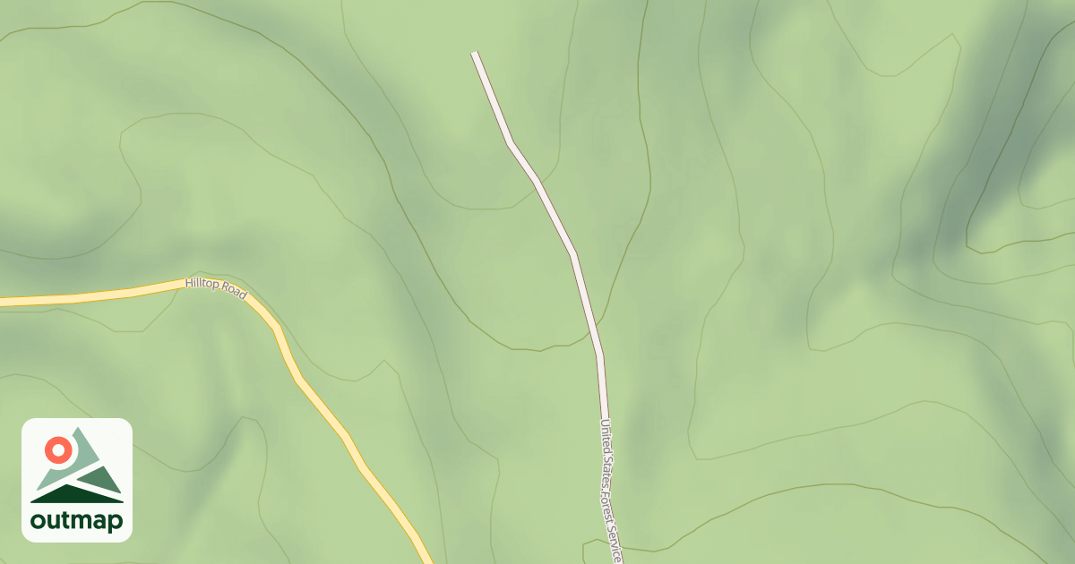 Map of USFS National Forest System Roads {74AD47BA-5AAE-440F-906B-B8D6510EFE10}
