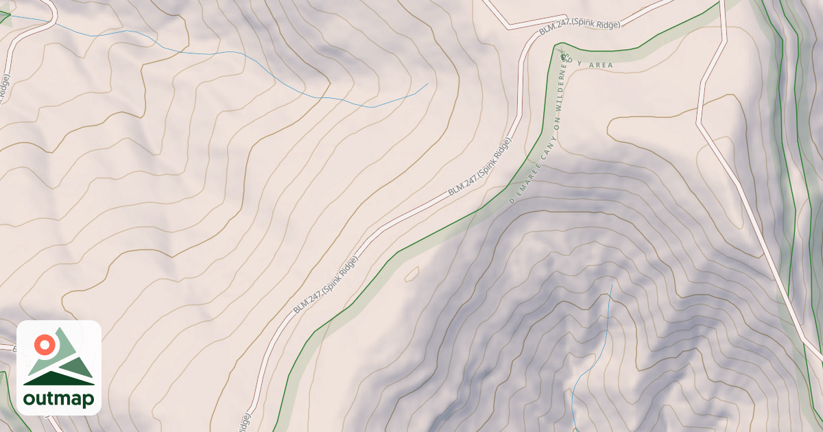 Map of BLM National GTLF Public Motorized Roads 671aa7ec-c8d3-4acf-a4fb-e710cac66093