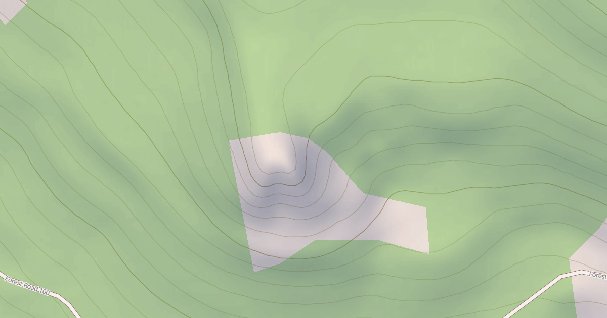 Map preview of BLUFF THIN T.S.