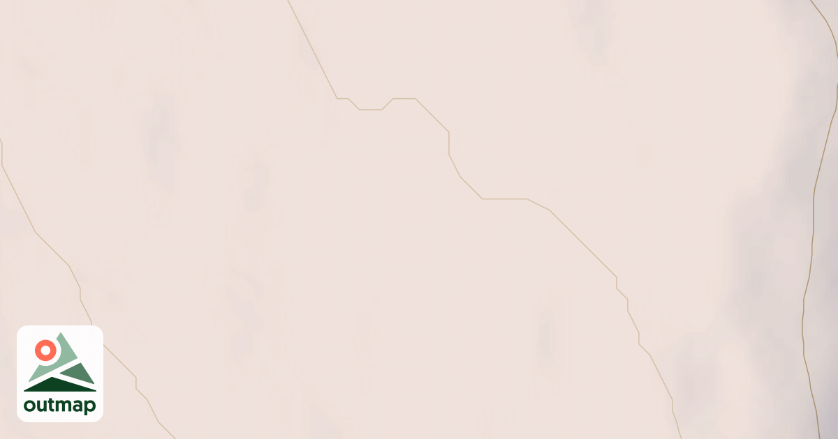 Map of Windy Creek Subsistence Ohv Trail