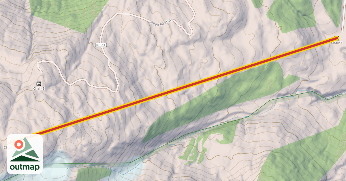 Map of Chair 8
