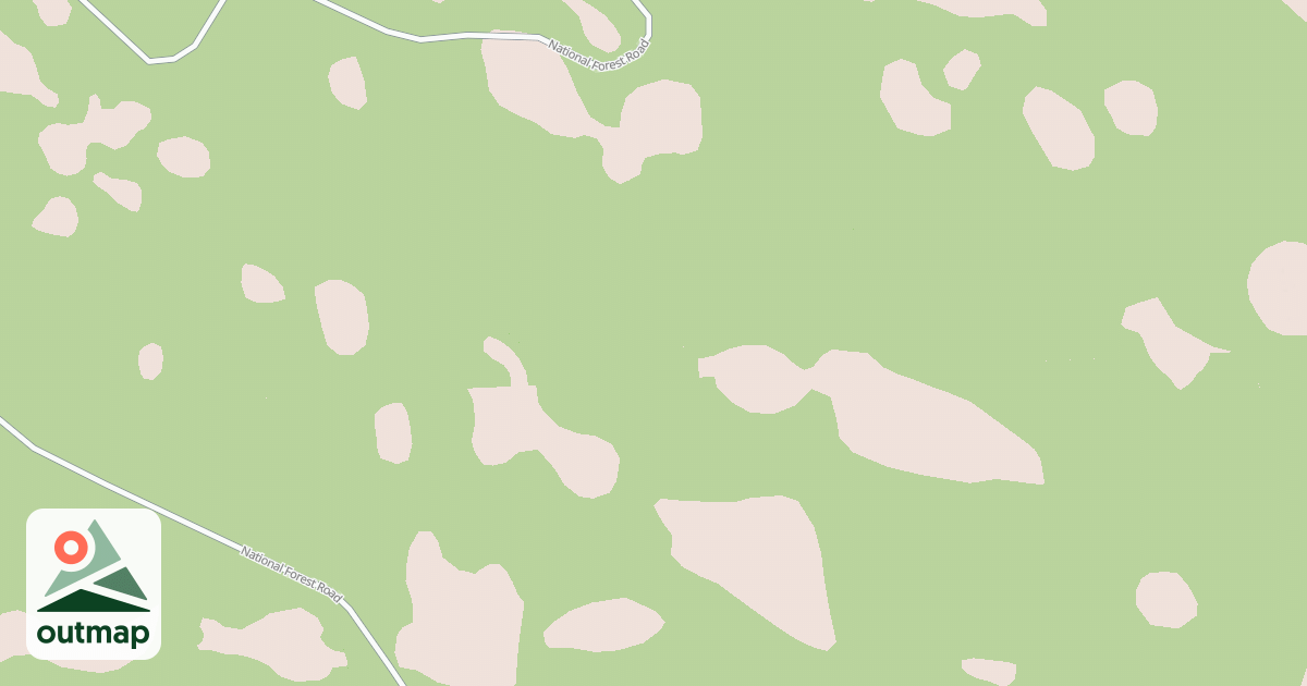 Map of USFS National Forest System Roads {AD908209-94D4-4FBC-8848-595B29AEFDA9}