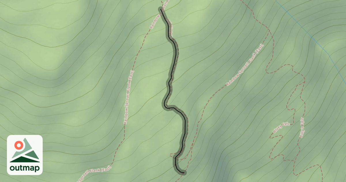 Map of Old Binty's