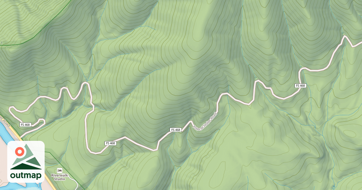 Map of POLECAT HOLLER