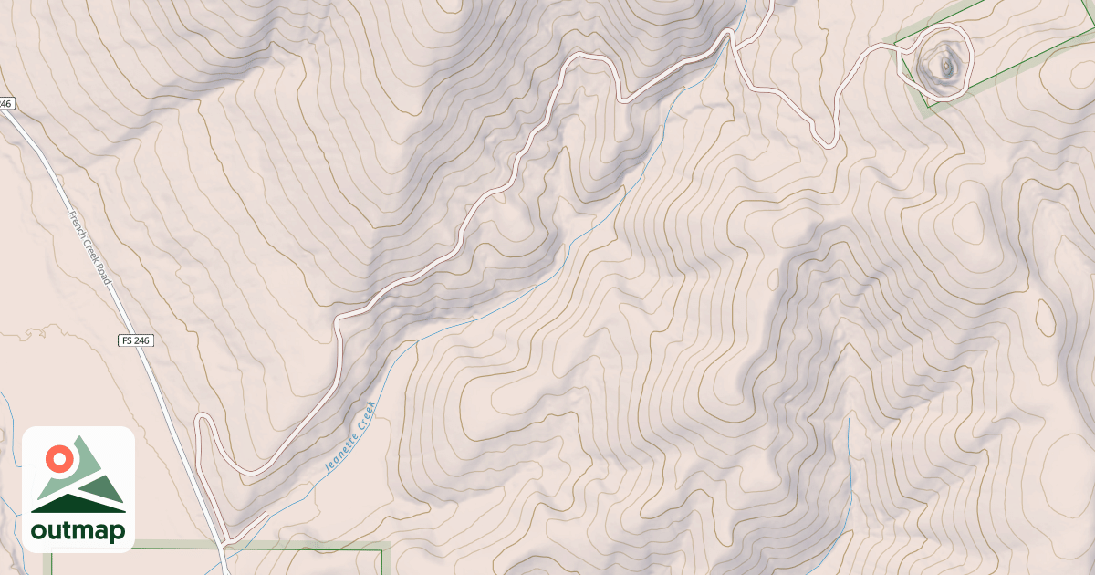 Map of CRYSTAL MOUNTAIN