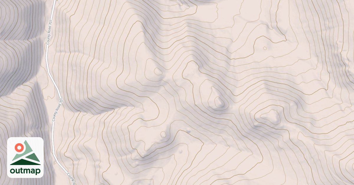 Map of USFS National Forest System Roads {2CAD1310-C1A6-4AF2-8807-36DBE5704A20}
