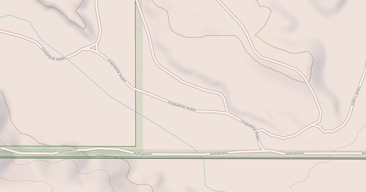 Map preview of DUQUESNE WASH