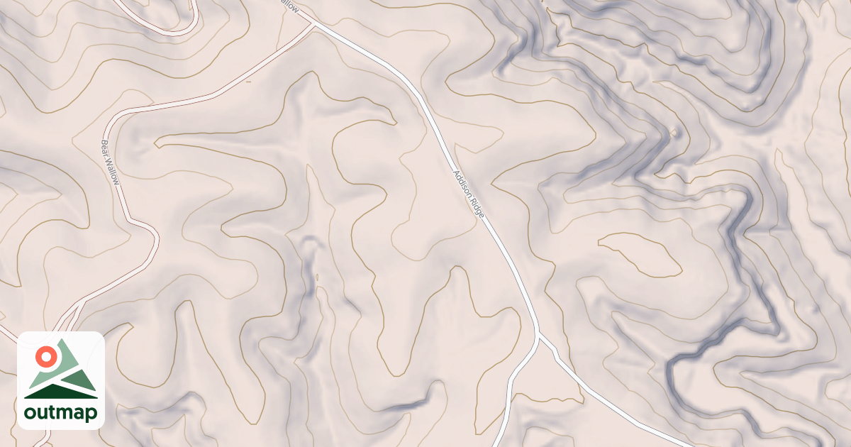 Map of ADDISON RIDGE