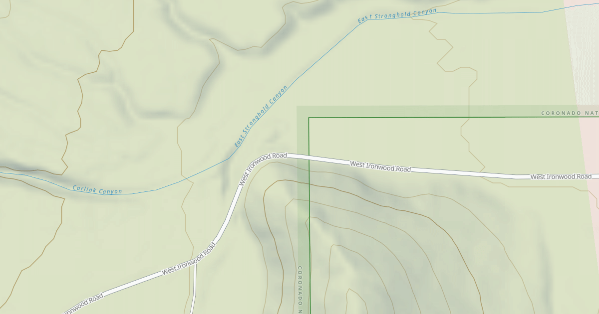 Map preview of COCHISE STRONGHOLD