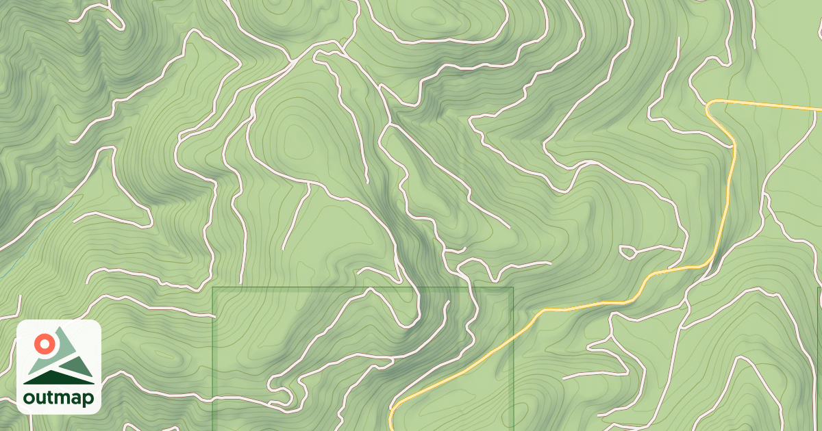 Map of BAYHORSE SADDLE