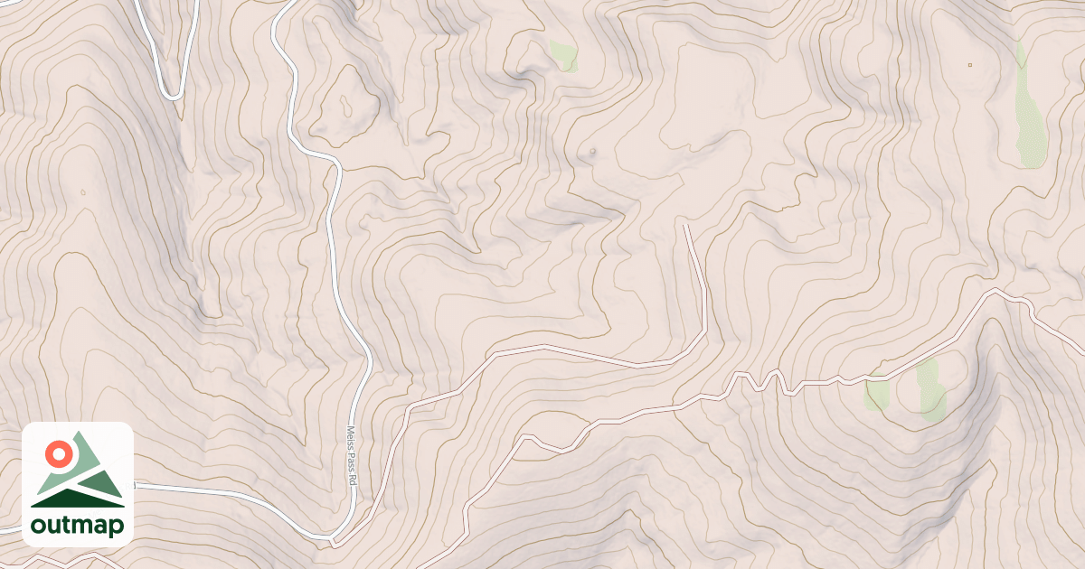 Map of BUCK SPUR