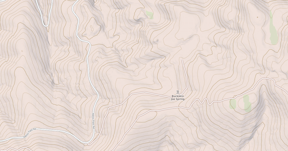 Map preview of BUCK SPUR