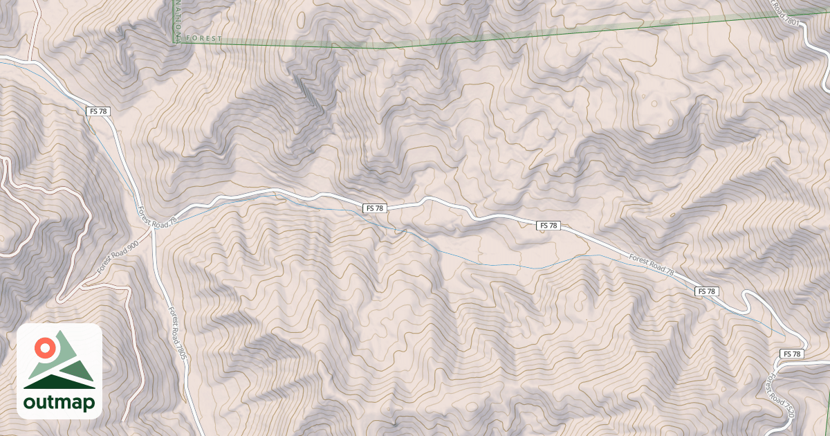 Map of CHUMSTICK