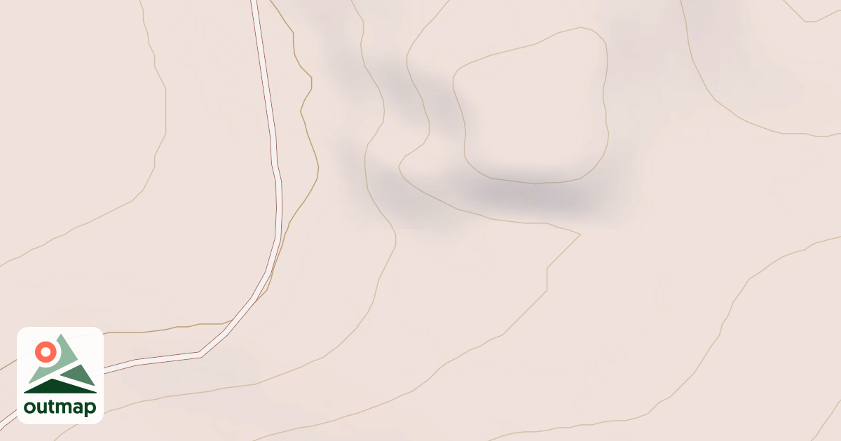 Map of CINDER PIT SPUR