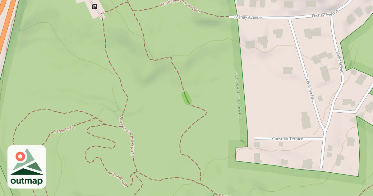 Map of Pink Trail