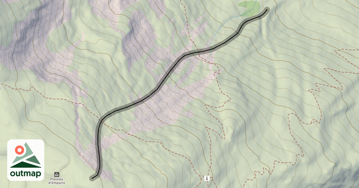 Map of Fourel