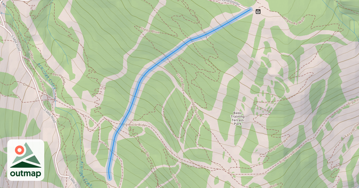 Map of Grannie Greene's