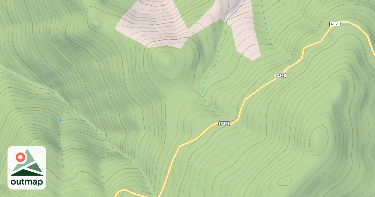 Map of LOG BUCK
