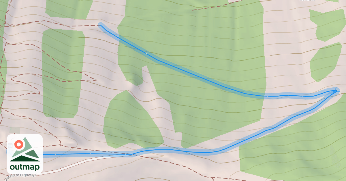 Map of Elkhorn Trail