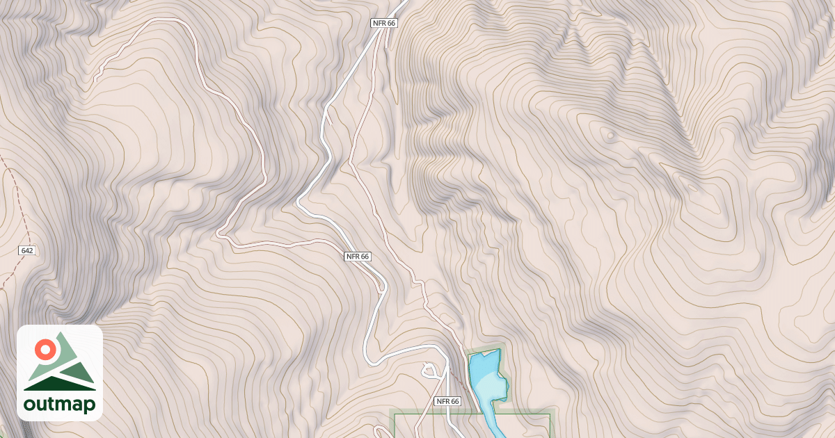 Map of Lower Lake