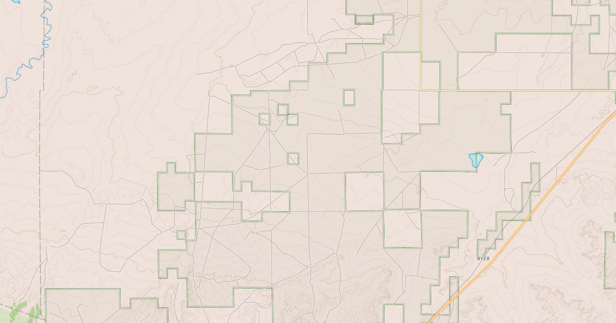 Map preview of WEST DRY CREEK