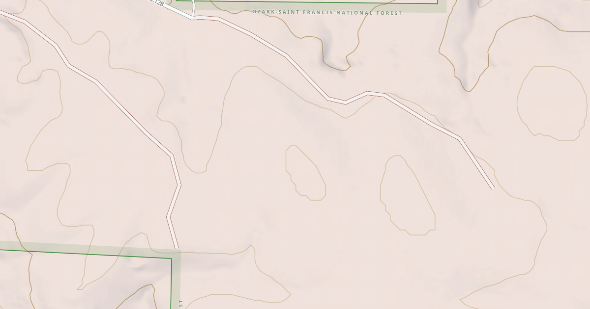 Map preview of USFS National Forest System Roads {C03D7012-F981-467A-9D9B-FD96606545FC}