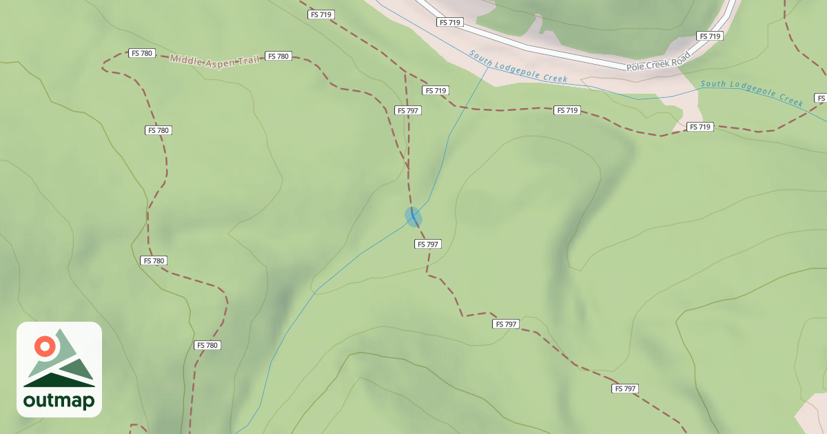 Map of Aspen Trail