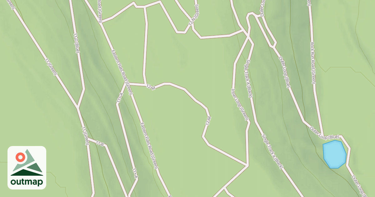 Map of Rock Run ATV Trails