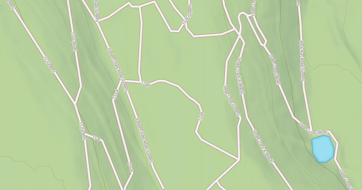 Map preview of Rock Run ATV Trails