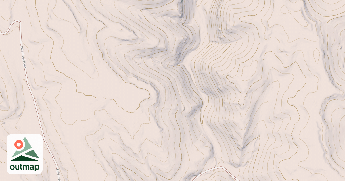 Map of Ditch Creek 33