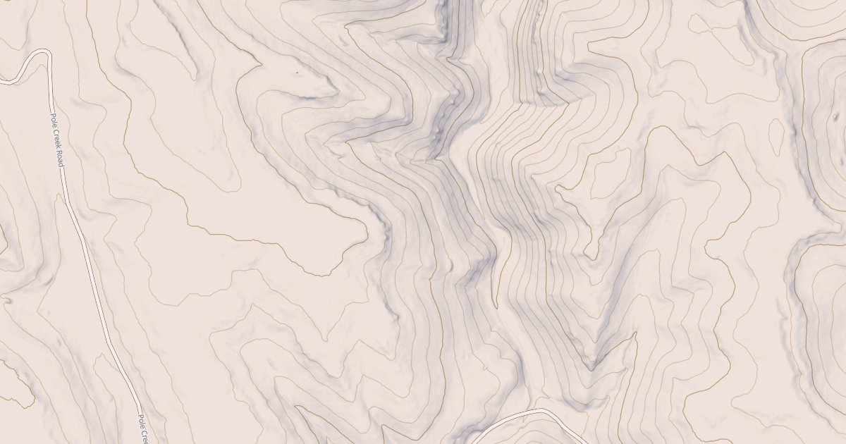 Map preview of Ditch Creek 33