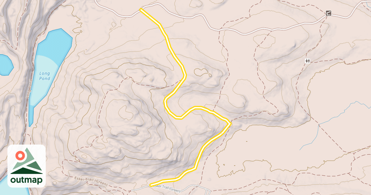 Map of Logger's Loop (Olive)