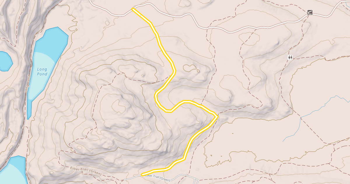 Map preview of Logger's Loop (Olive)