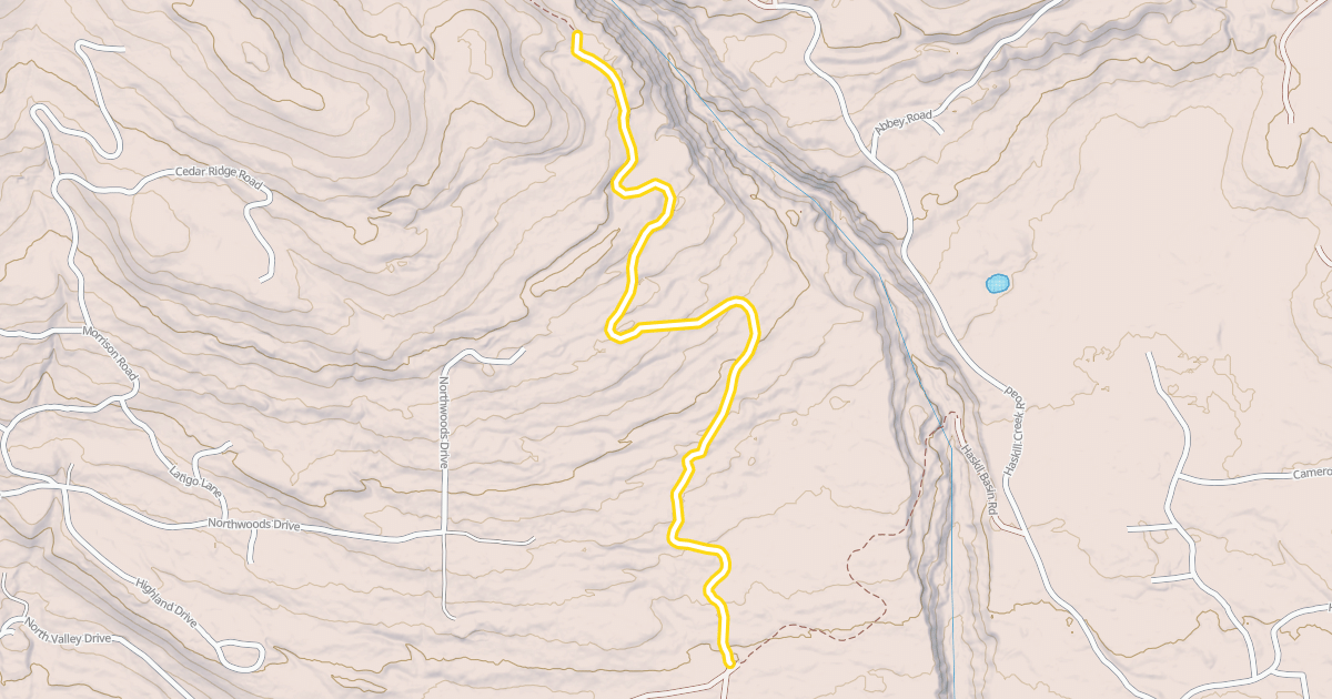 Map preview of Haskill Highway / Old Turn Around