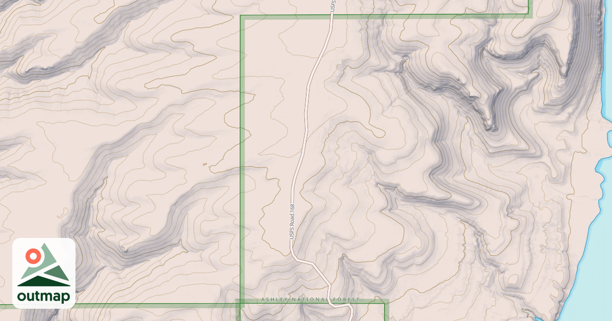 Map of LOST DOG LEG