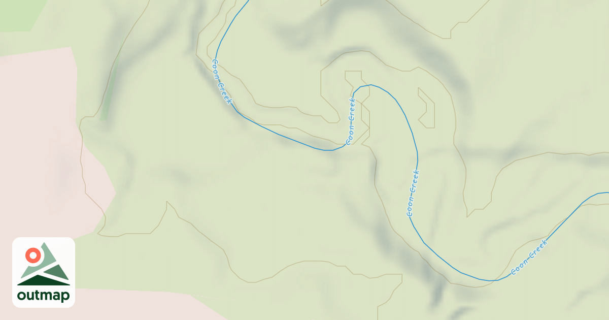 Map of Shady Oaks Native Prairie Adventure Trails