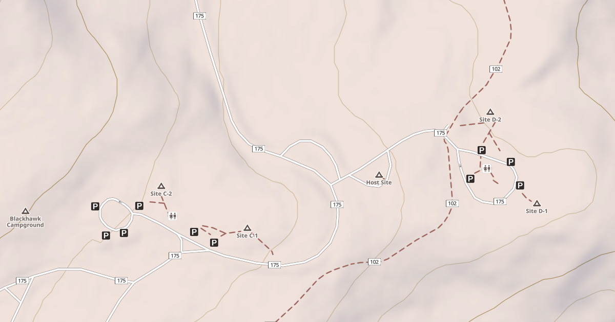 Map preview of BLACKHAWK CG DUMP STATION