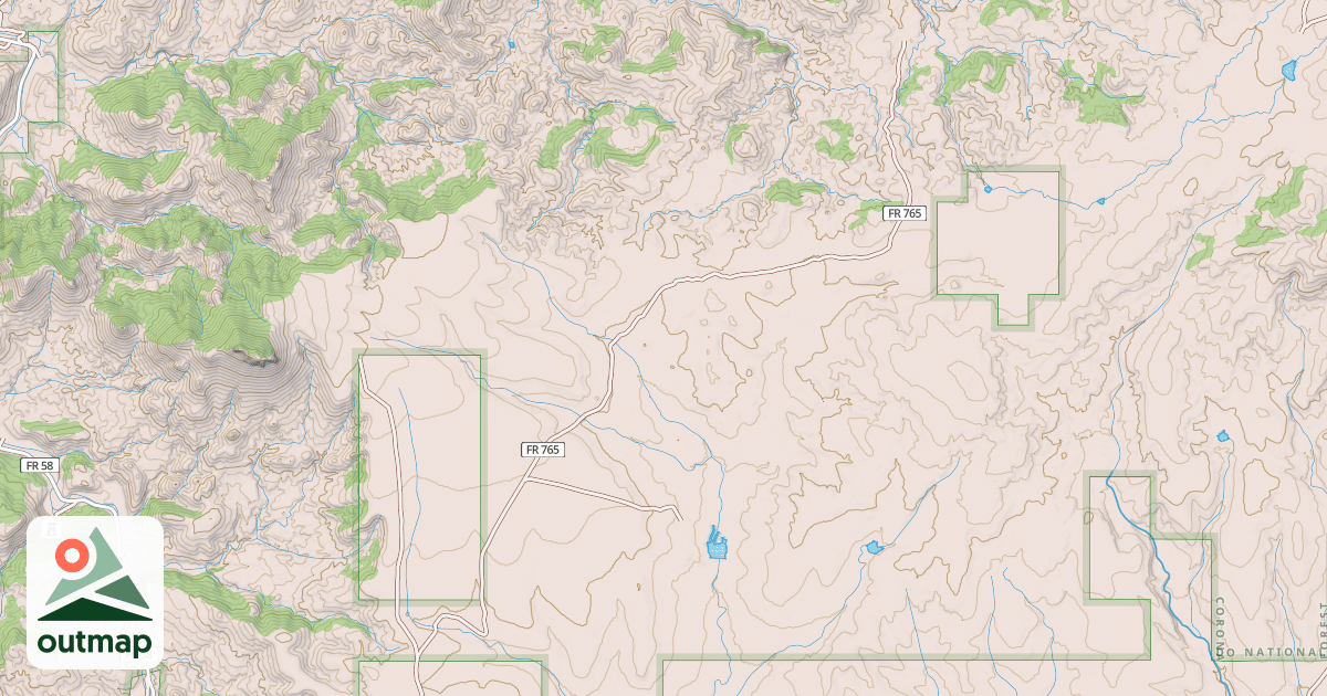 Map of MEADOW VALLEY