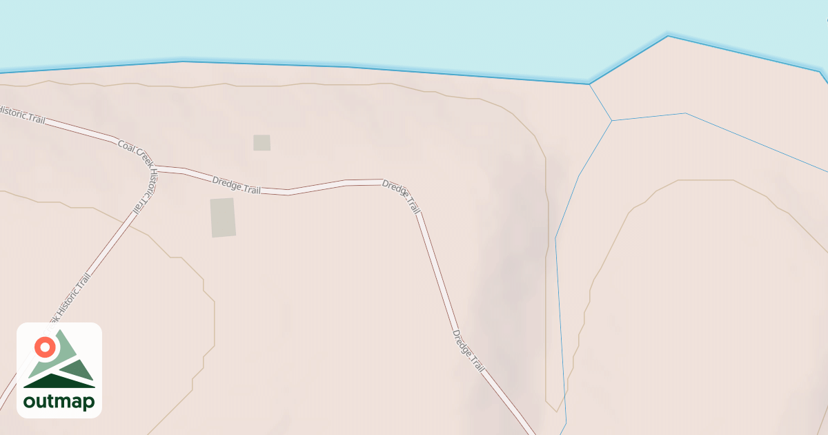 Map of Coal Creek Lower Trail