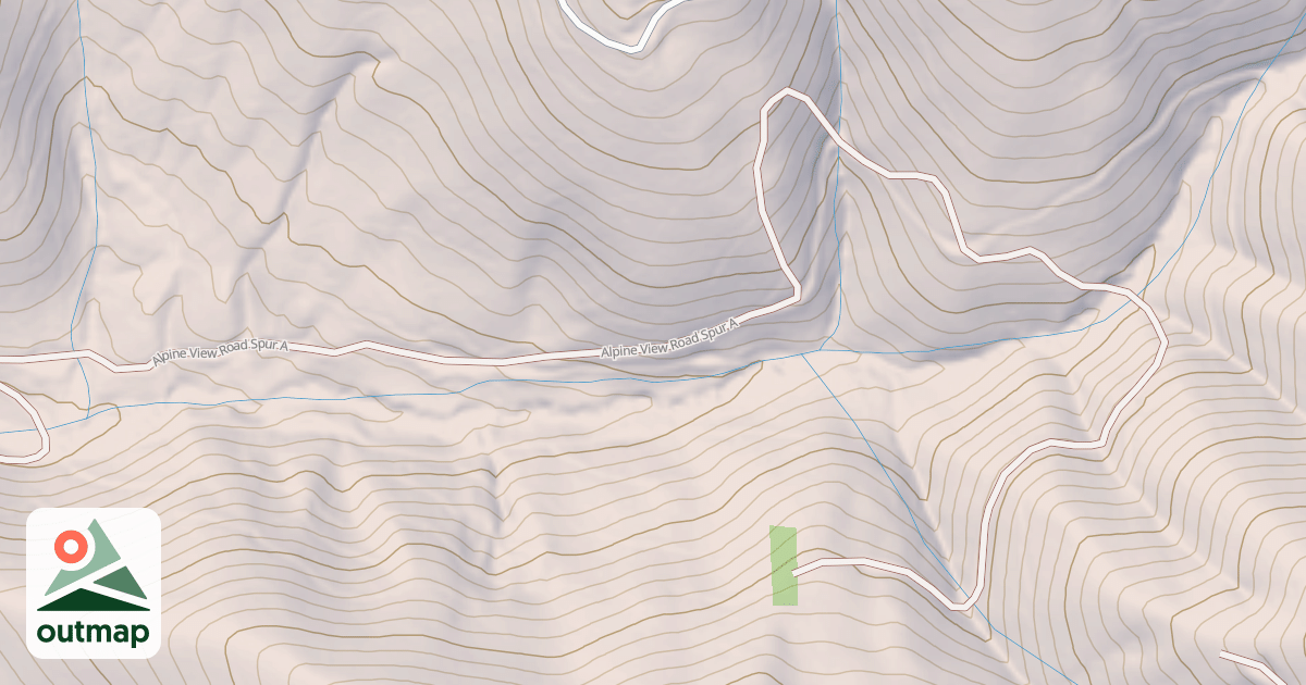 Map of ALPINE VIEW