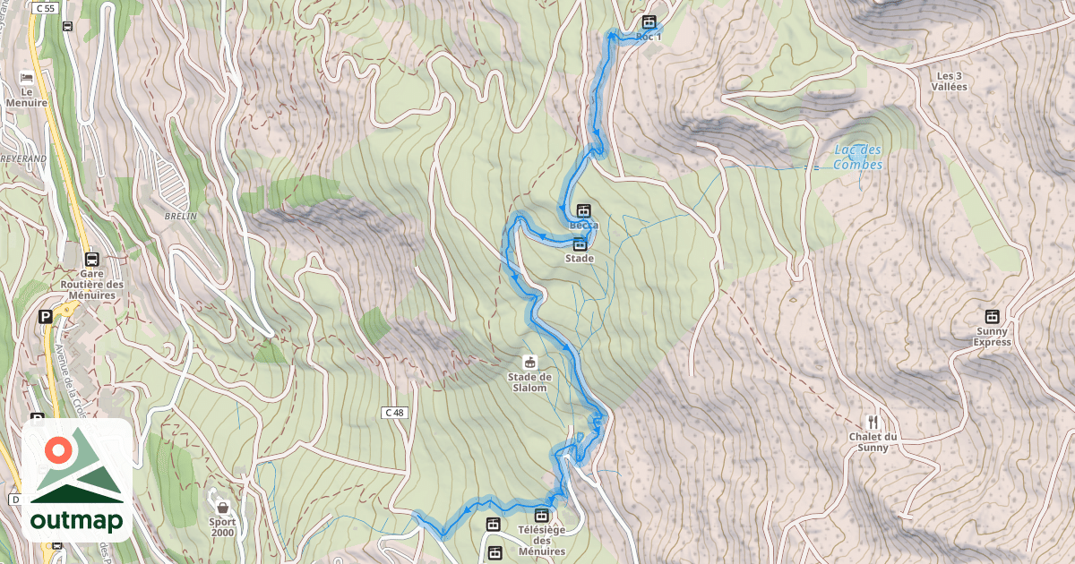 Map of DH5 Kiss Kool